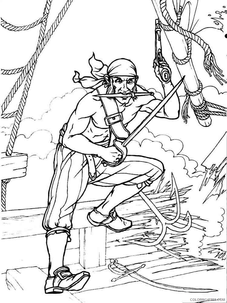 Pirates Coloring Pages for boys pirates 34 Printable 2020 0769 Coloring4free
