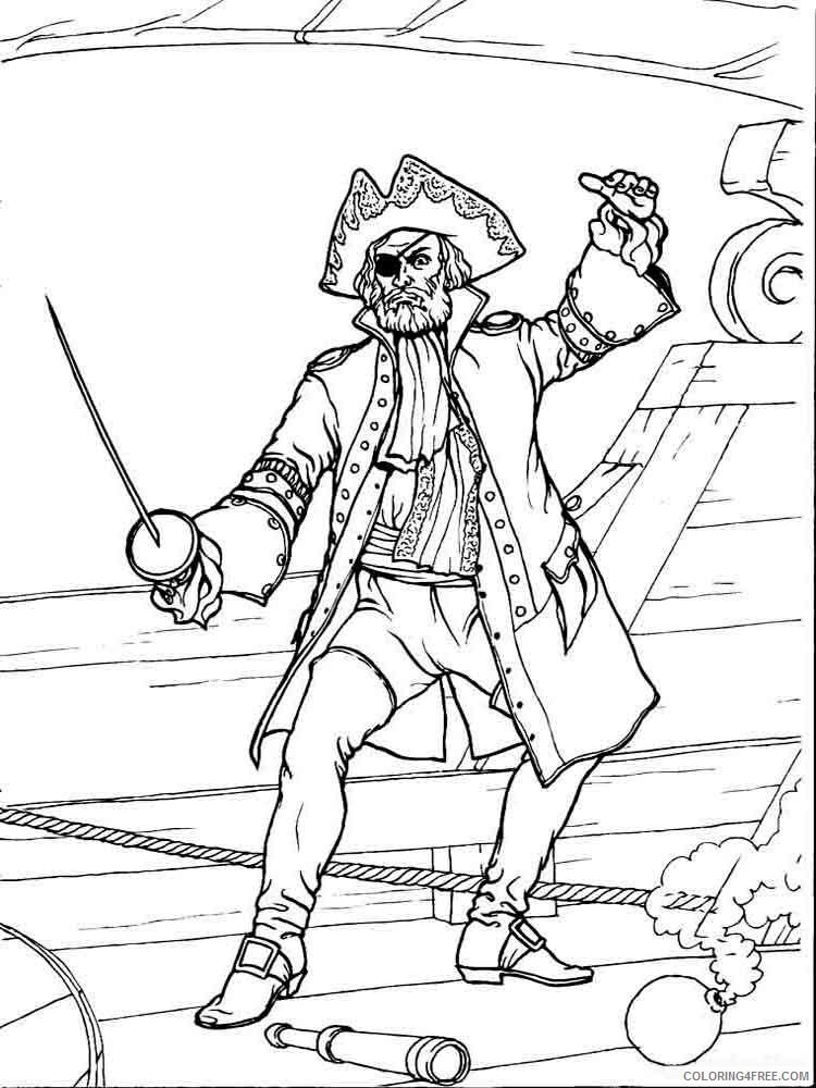 Pirates Coloring Pages for boys pirates 37 Printable 2020 0772 Coloring4free