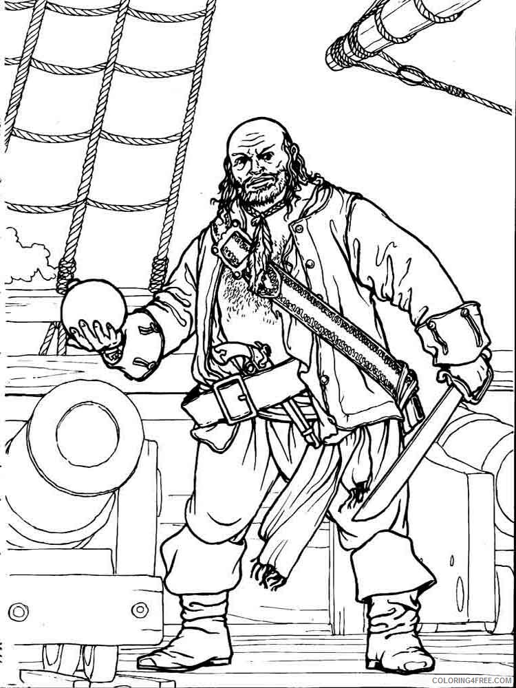 Pirates Coloring Pages for boys pirates 42 Printable 2020 0777 Coloring4free