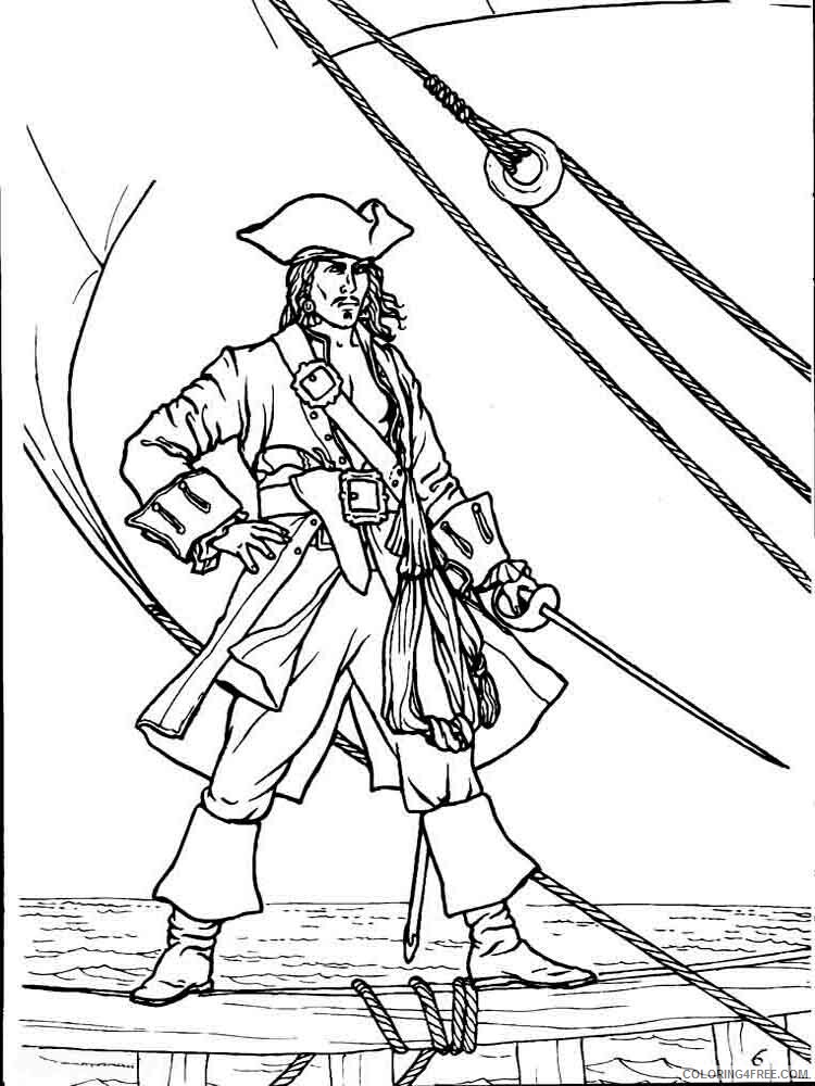 Pirates Coloring Pages for boys pirates 43 Printable 2020 0778 Coloring4free