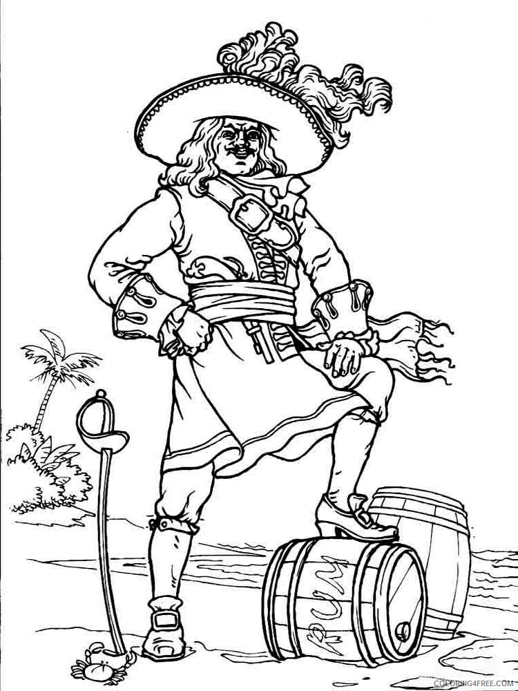 Pirates Coloring Pages for boys pirates 47 Printable 2020 0781 Coloring4free