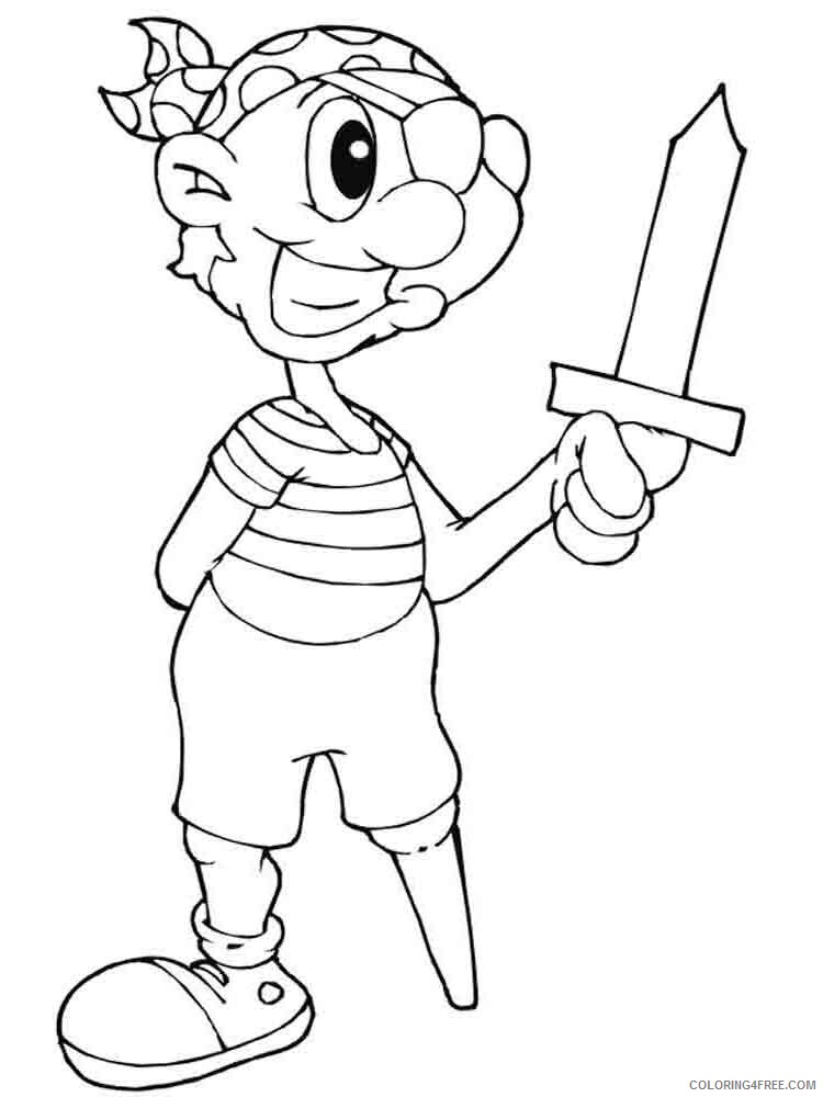 Pirates Coloring Pages for boys pirates 9 Printable 2020 0790 Coloring4free