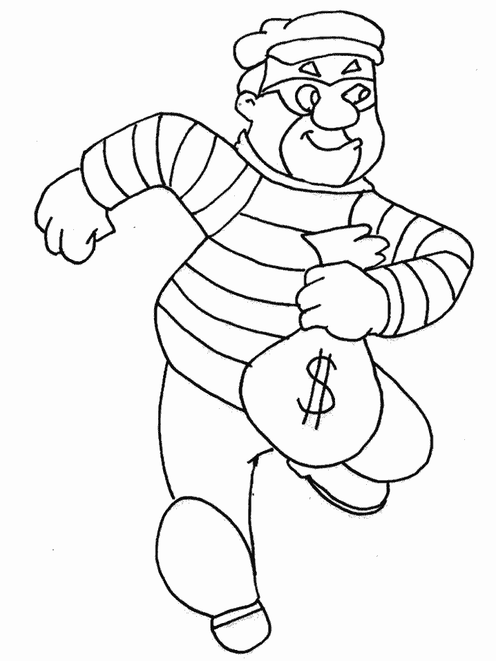 Police Coloring Pages for boys police12 Printable 2020 0795 Coloring4free