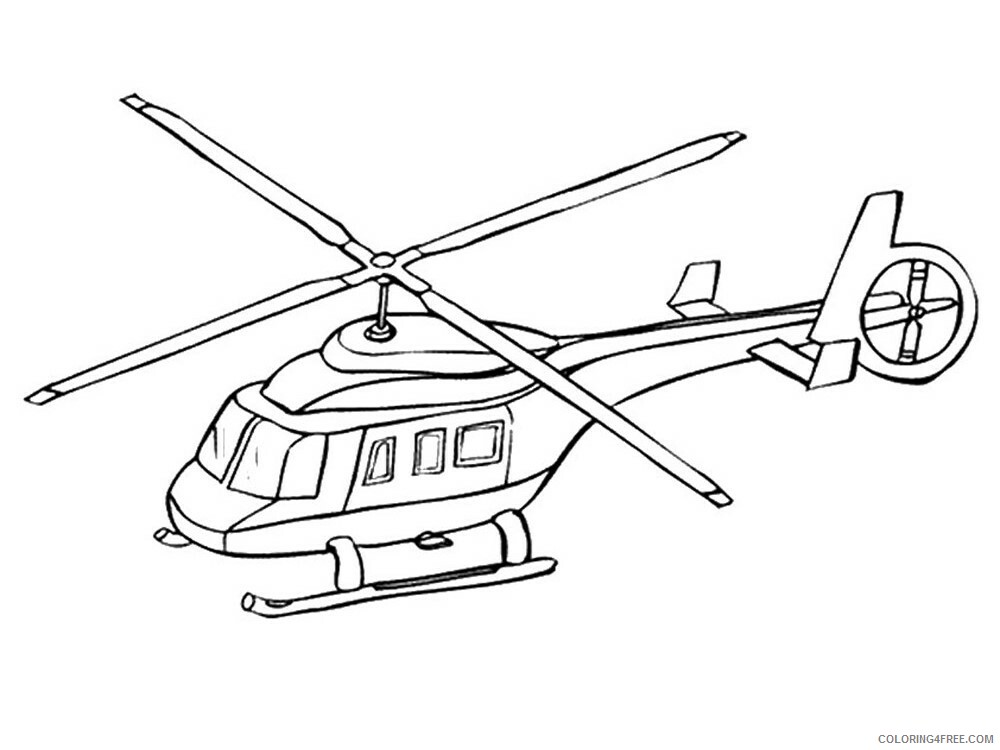 Police Helicopter Coloring Pages for boys police helicopter 3 Printable 2020 0806 Coloring4free