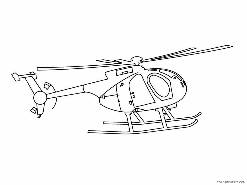 Police Helicopter Coloring Pages for boys police helicopter 5 Printable 2020 0808 Coloring4free