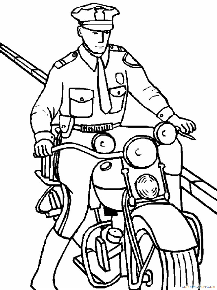 Professions Coloring Pages Educational Professions 16 Printable 2020 1776 Coloring4free