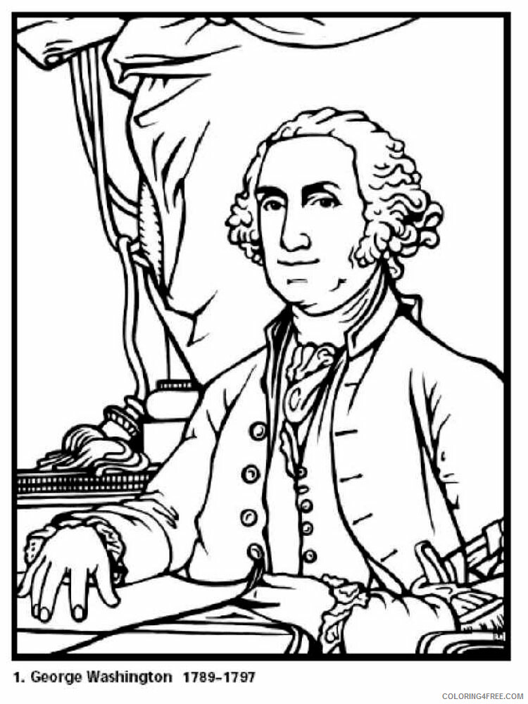 Revolutionary War Coloring Pages Educational Printable 2020 1816 Coloring4free