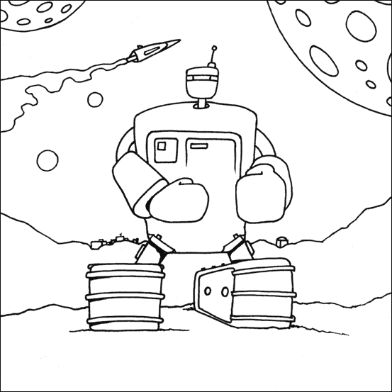 Robots Coloring Pages for boys Robot Sheet Printable 2020 0850 Coloring4free