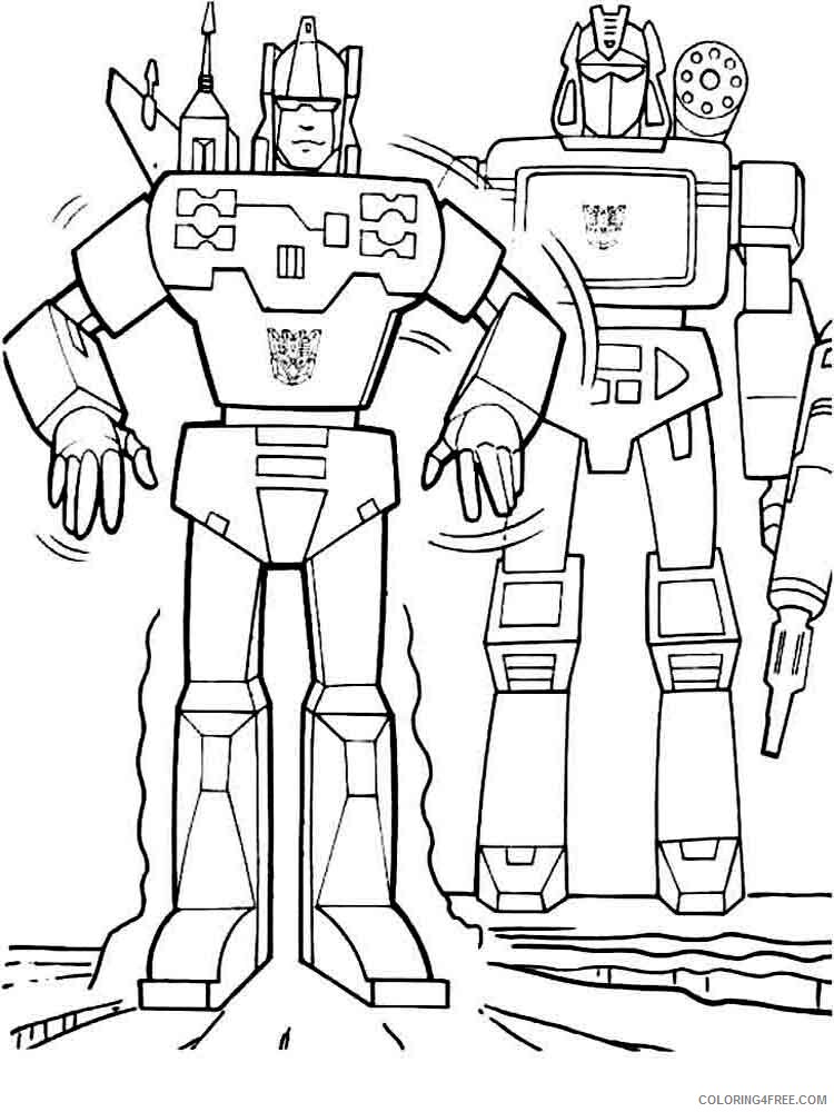 Robots Coloring Pages for boys robots 14 Printable 2020 0855 Coloring4free