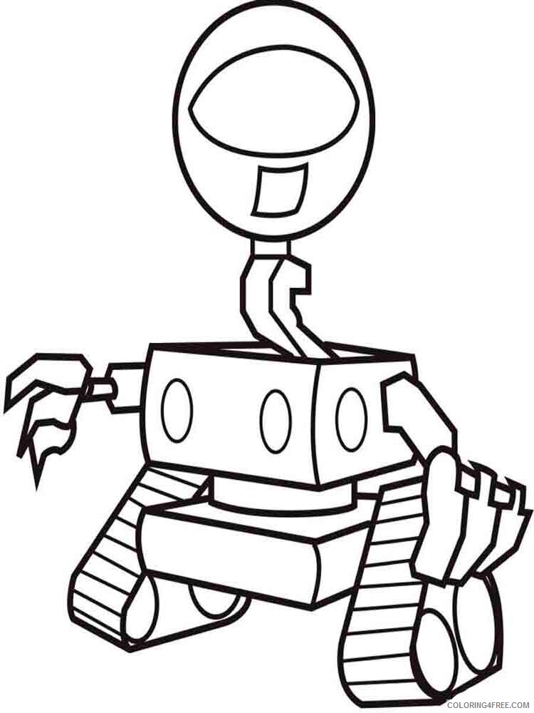 Robots Coloring Pages for boys robots 20 Printable 2020 0858 Coloring4free