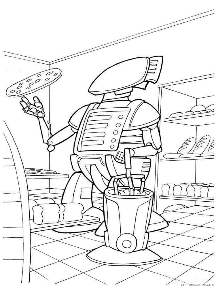 Robots Coloring Pages for boys robots 9 Printable 2020 0863 Coloring4free