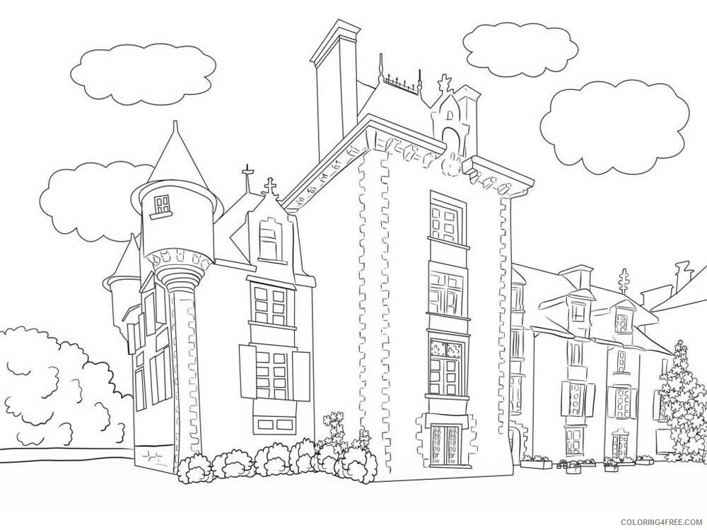Scenery for Adults Coloring Pages scenery for adults 4 Printable 2020 688 Coloring4free