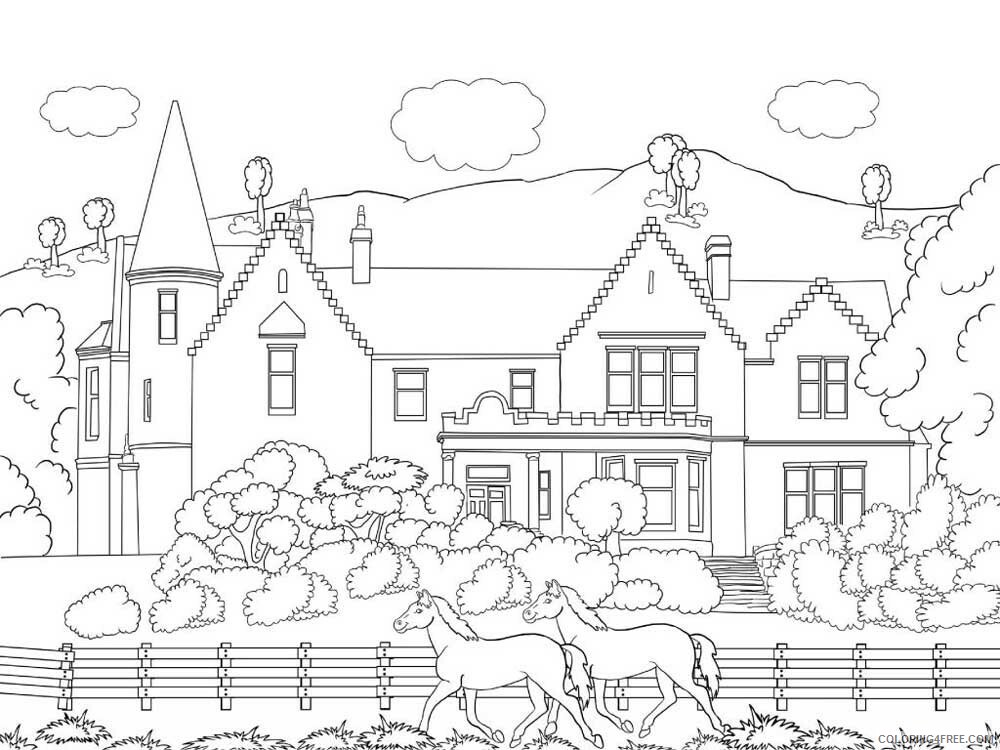 Scenery for Adults Coloring Pages scenery for adults 9 Printable 2020 691 Coloring4free