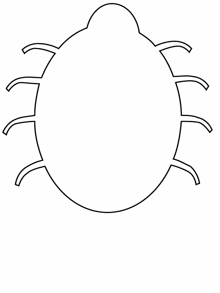 Shapes Coloring Pages Educational bug Printable 2020 1852 Coloring4free