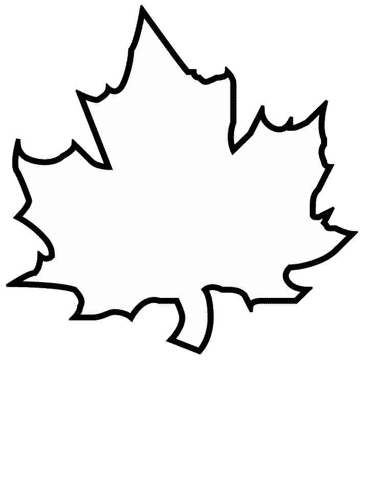 Shapes Coloring Pages Educational leaf1 Printable 2020 1883 Coloring4free