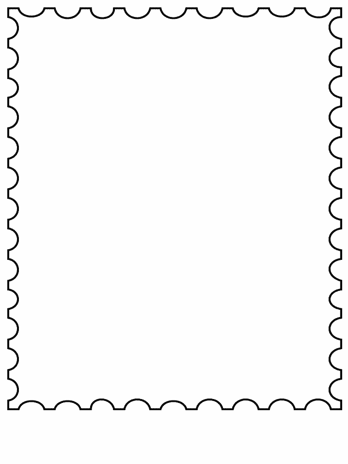 Shapes Coloring Pages Educational stamp Printable 2020 1901 Coloring4free