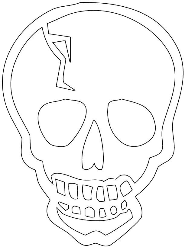 Skull for Adults Coloring Pages Skull Images Printable 2020 717 Coloring4free