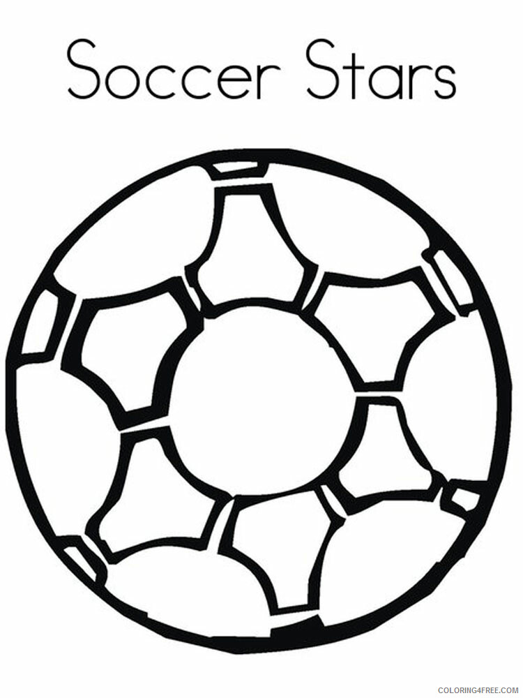 Soccer Ball Coloring Pages for boys soccer ball for boys 9 Printable 2020 0914 Coloring4free