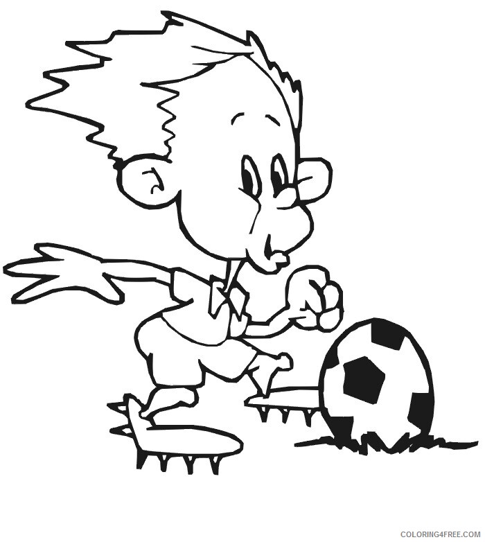 Soccer Coloring Pages for boys Printable Soccer Printable 2020 0904 Coloring4free