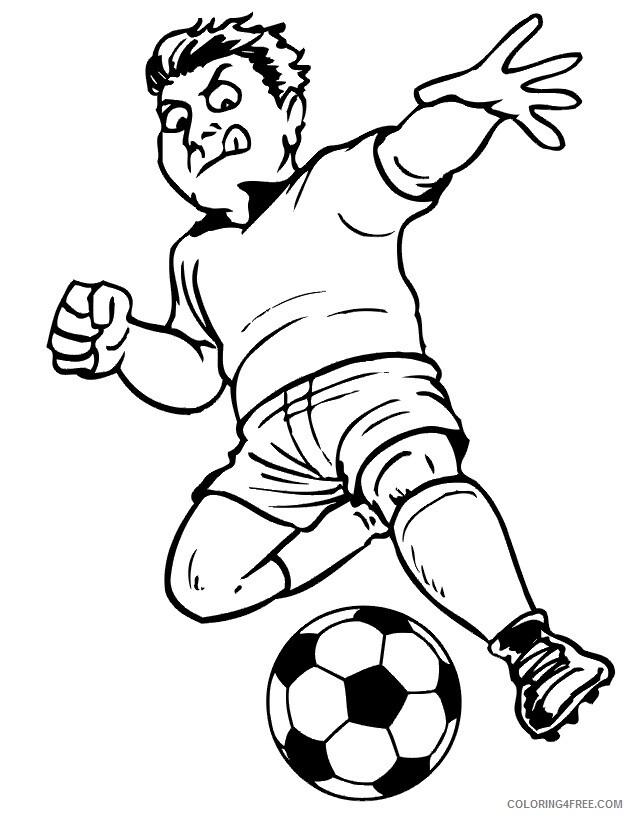 Soccer Coloring Pages for boys Soccer Print Printable 2020 0907 Coloring4free