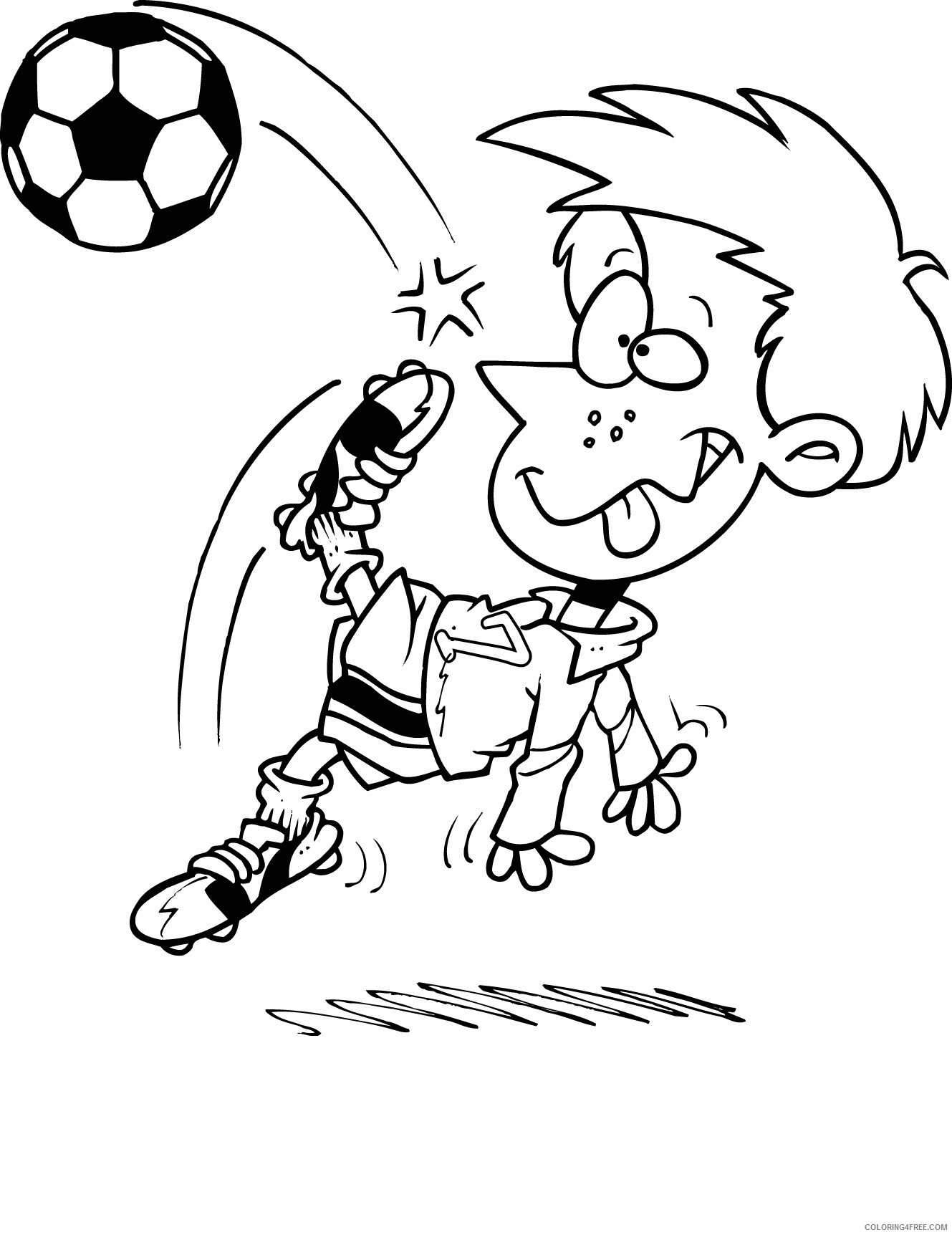 Soccer Coloring Pages for boys Soccer Printable 2020 0902 Coloring4free