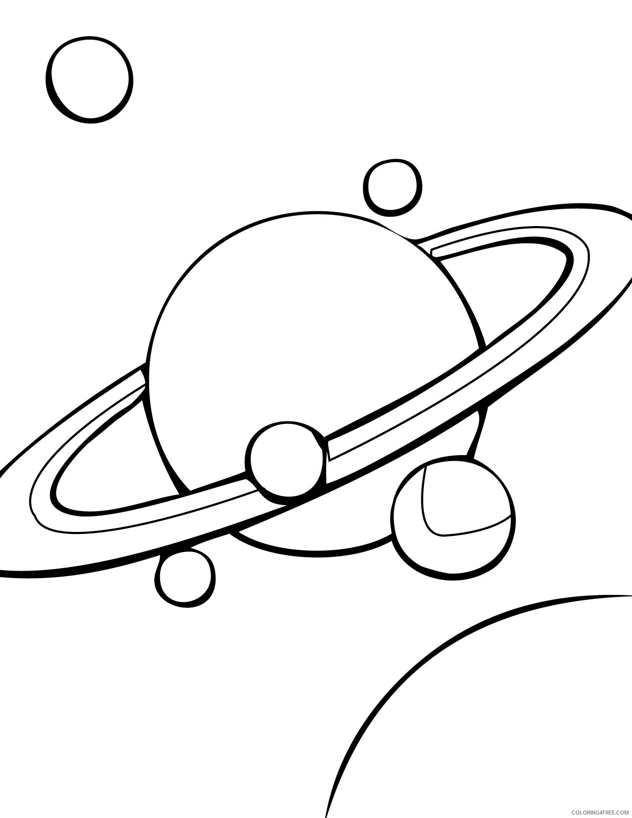 Solar System Coloring Pages Educational Solar System Printable 2020 1916 Coloring4free