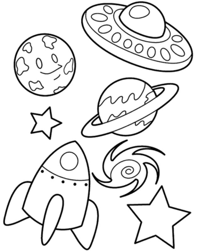 Solar System Coloring Pages Educational Things in the Solar System 2020 1929 Coloring4free