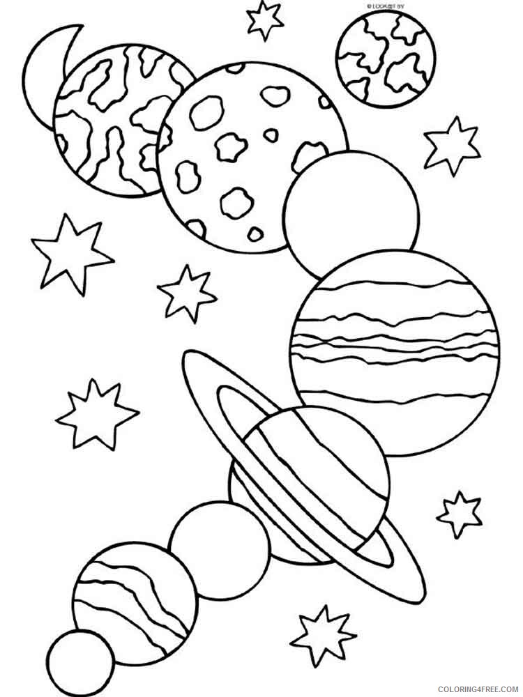 Solar System Coloring Pages Educational solar system 2 Printable 2020 1909 Coloring4free