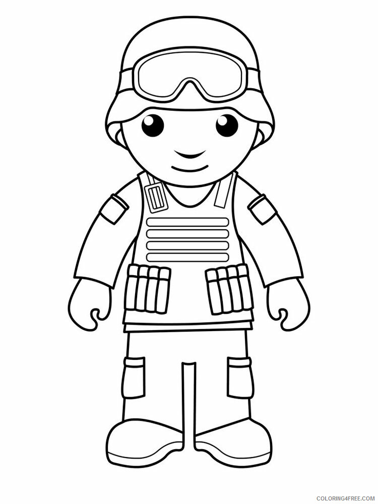 Soldier Coloring Pages for boys soldier for boys 15 Printable 2020 0928 Coloring4free