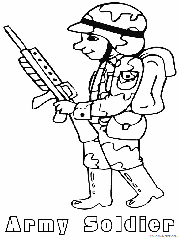 Soldier Coloring Pages for boys soldier for boys 18 Printable 2020 0930 Coloring4free