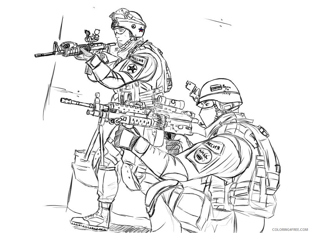 Soldier Coloring Pages for boys soldier for boys 6 Printable 2020 0933 Coloring4free