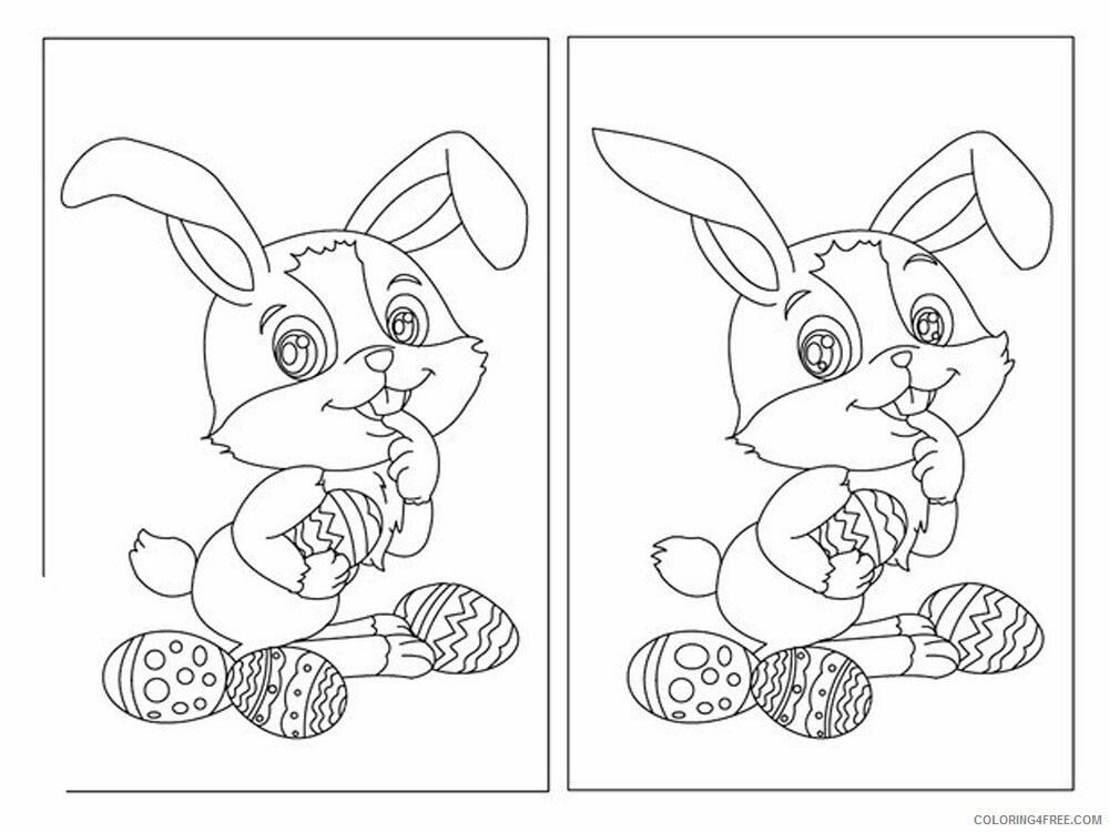 Spot the Difference Coloring Pages Educational Printable 2020 1930 Coloring4free