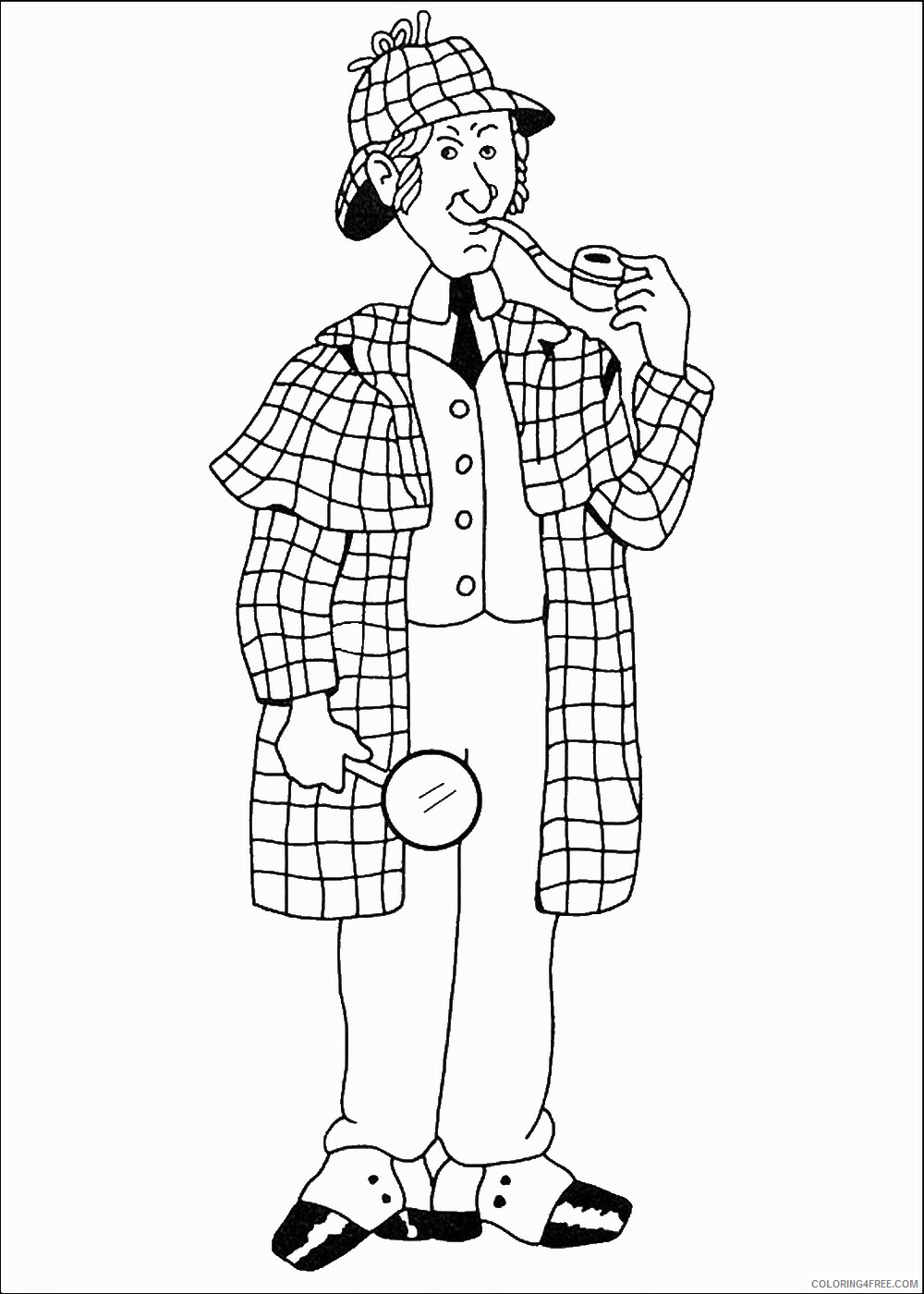 Spy Coloring Pages for boys spy_08 Printable 2020 0940 Coloring4free