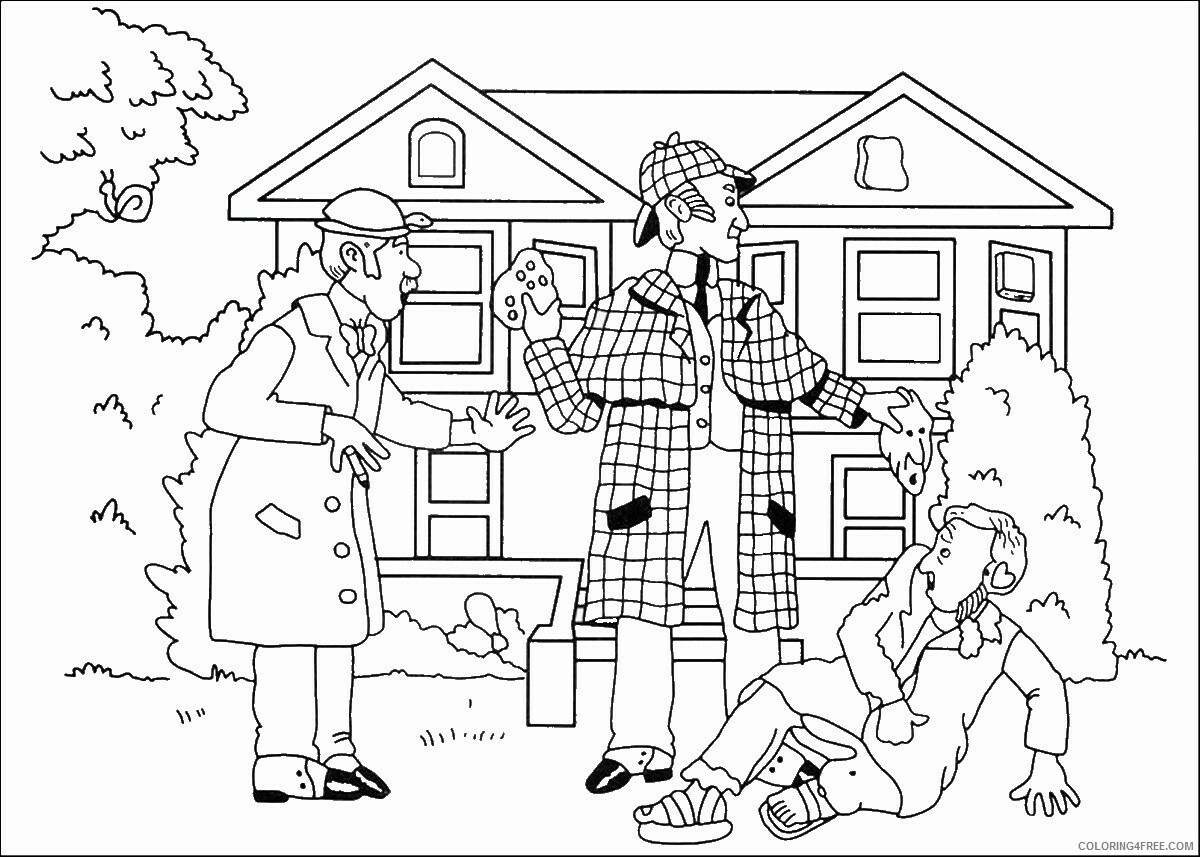 Spy Coloring Pages for boys spy_09 Printable 2020 0941 Coloring4free