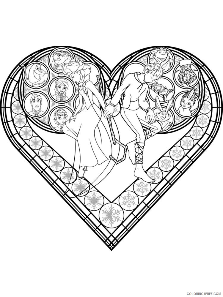 Stained Glass for Adults Coloring Pages Printable 2020 769 Coloring4free
