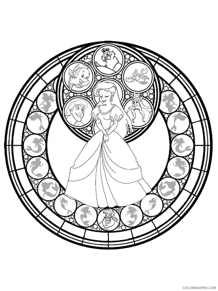 Stained Glass for Adults Coloring Pages Printable 2020 775 Coloring4free