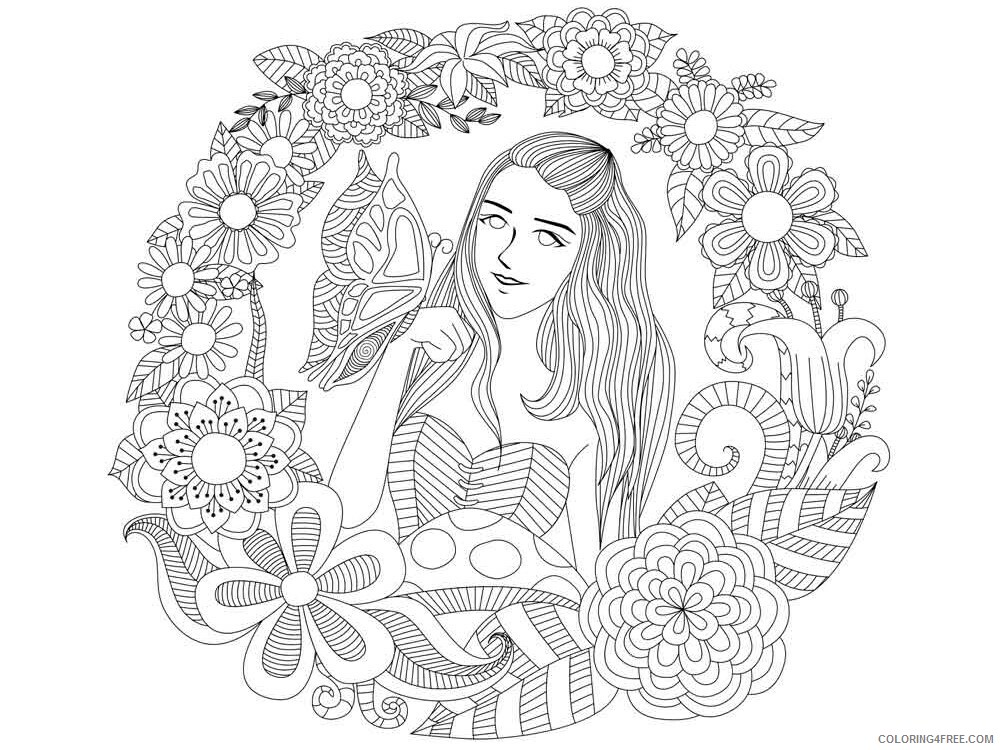 Stress Coloring Pages Adult stress adult 15 Printable 2020 771 Coloring4free