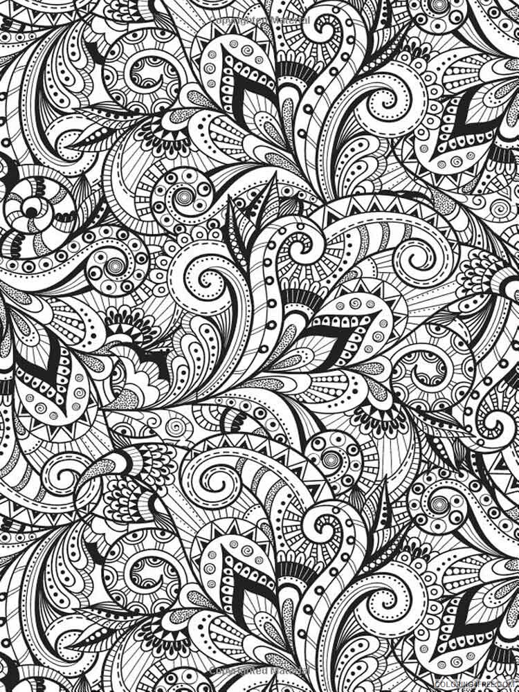 Stress Coloring Pages Adult stress adult 3 Printable 2020 781 Coloring4free