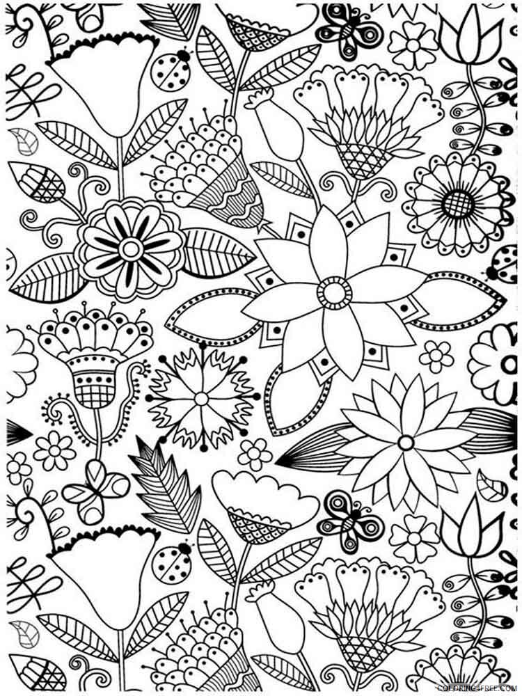 Stress Coloring Pages Adult stress adult 6 Printable 2020 783 Coloring4free