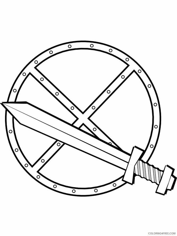 Sword Coloring Pages for boys sword for boys 15 Printable 2020 0956 Coloring4free