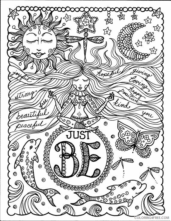 Teens Coloring Pages Adult for Teens Free Downloads Printable 2020 860 Coloring4free