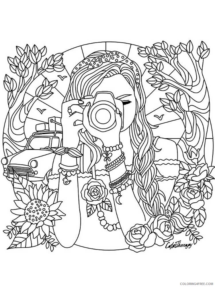 Teens Coloring Pages Adult for teens 1 Printable 2020 842 Coloring4free