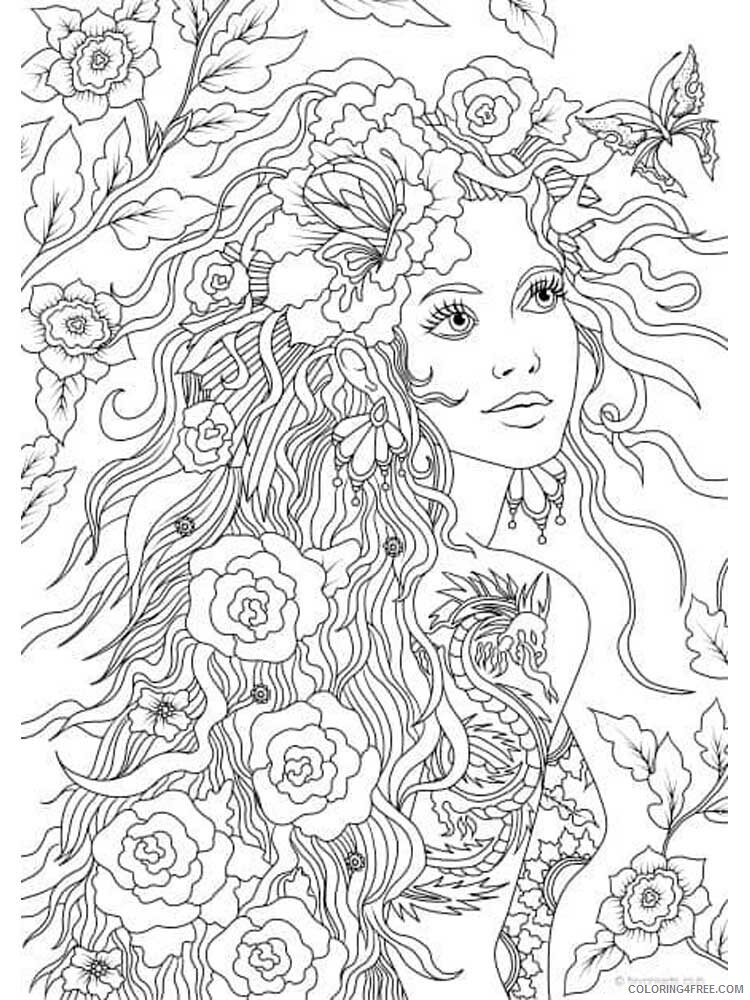 Teens Coloring Pages Adult for teens 11 Printable 2020 844 Coloring4free