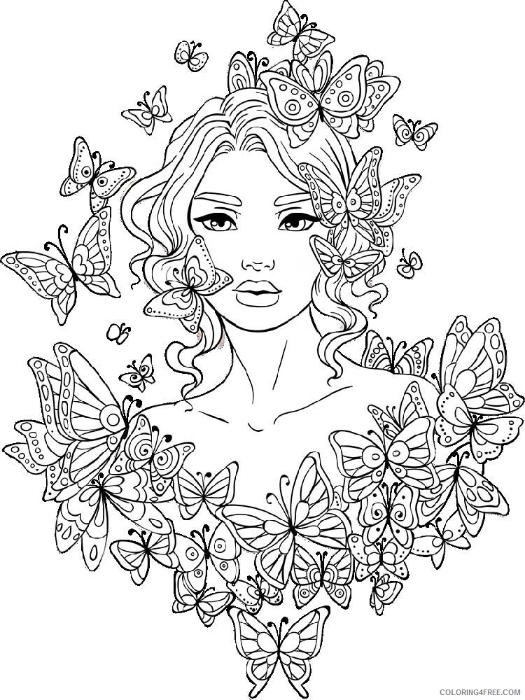 Teens Coloring Pages Adult for teens 17 Printable 2020 850 Coloring4free