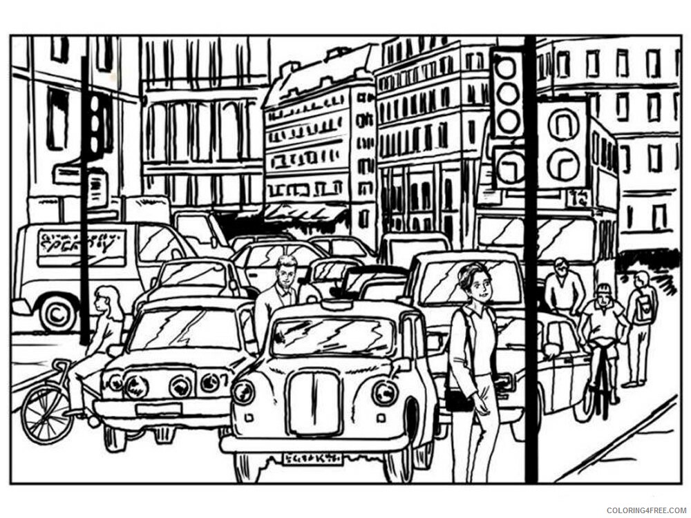 Tokyo Coloring Pages Cities Educational Tokyo 1 Printable 2020 355 Coloring4free