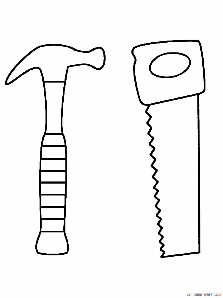 Tool Coloring Pages for boys tool for boys 11 Printable 2020 0963 Coloring4free