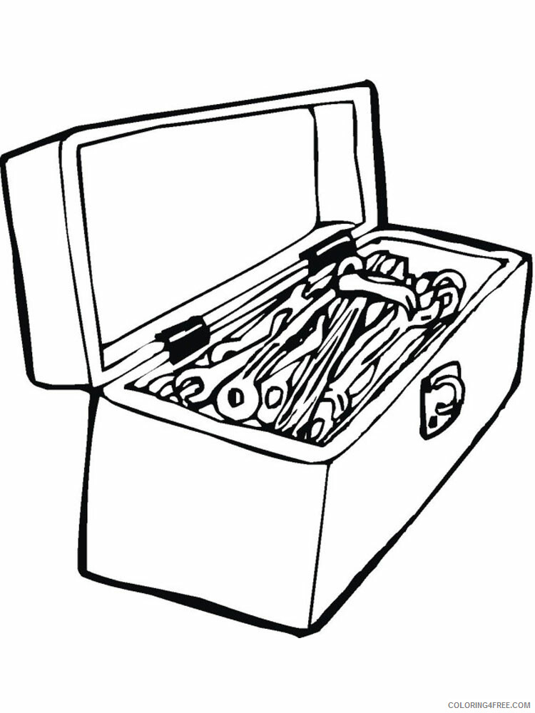 Tool Coloring Pages for boys tool for boys 19 Printable 2020 0969 Coloring4free
