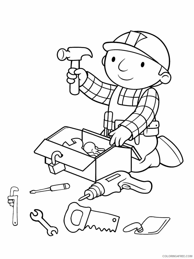 Tool Coloring Pages for boys tool for boys 2 Printable 2020 0970 Coloring4free