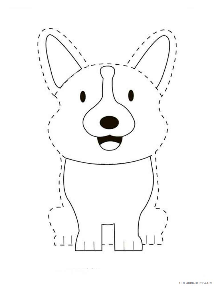 Tracing Coloring Pages Educational educational tracing 17 Printable 2020 1980 Coloring4free