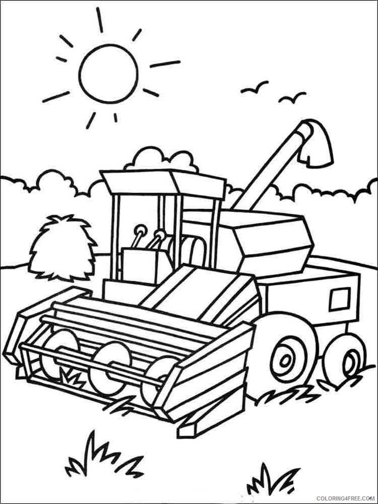 Tractor and Trailer Coloring Pages for boys tractors 10 Printable 2020 0994 Coloring4free